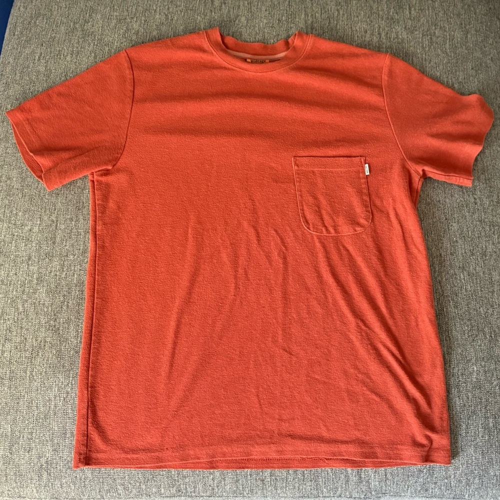 Rhythm Men's Coral Terry Short Sleeve Tee